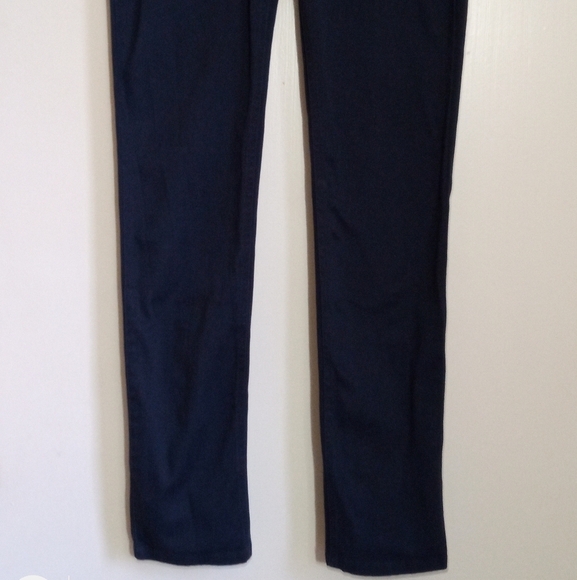 Lee uniforms navy blue cotton skinny pants women size 9 - Picture 2 of 5